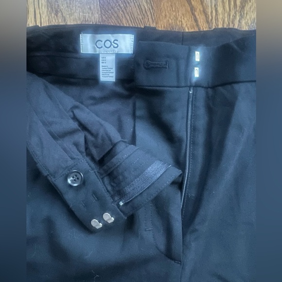 COS Bootcut Black Wool Trousers – Size 6 - Picture 8 of 10